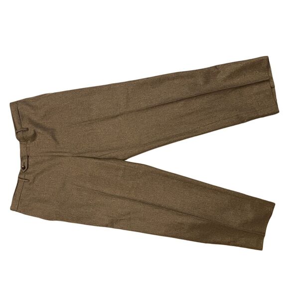 Vintage Carroll & Co Beverly Hills Men’s Brown Wool Pants - Picture 5 of 6